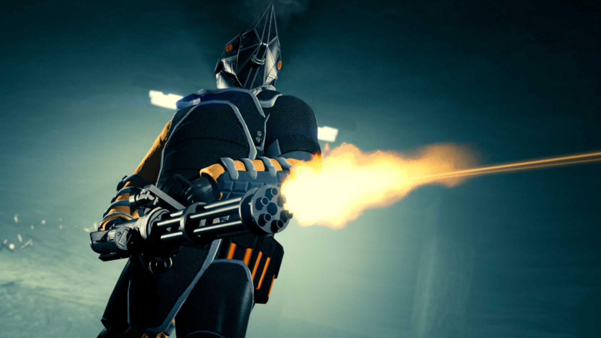 The Minigun in action (Image via Rockstar Games)